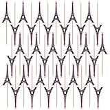 Day In Paris Printed Picks (36ct)