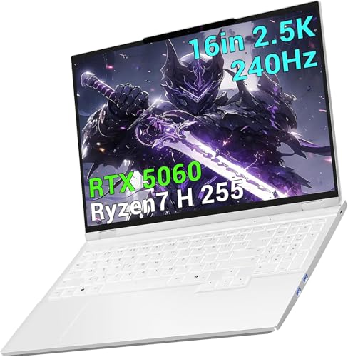 FIREBAT AMD Laptop Gaming, GeForce RTX 5060 GPU, Ryzen7 H