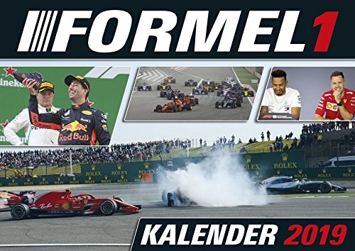 Formel 1 2019: Broschürenkalender A3 Formel 1 2019: Broschürenkalender A3