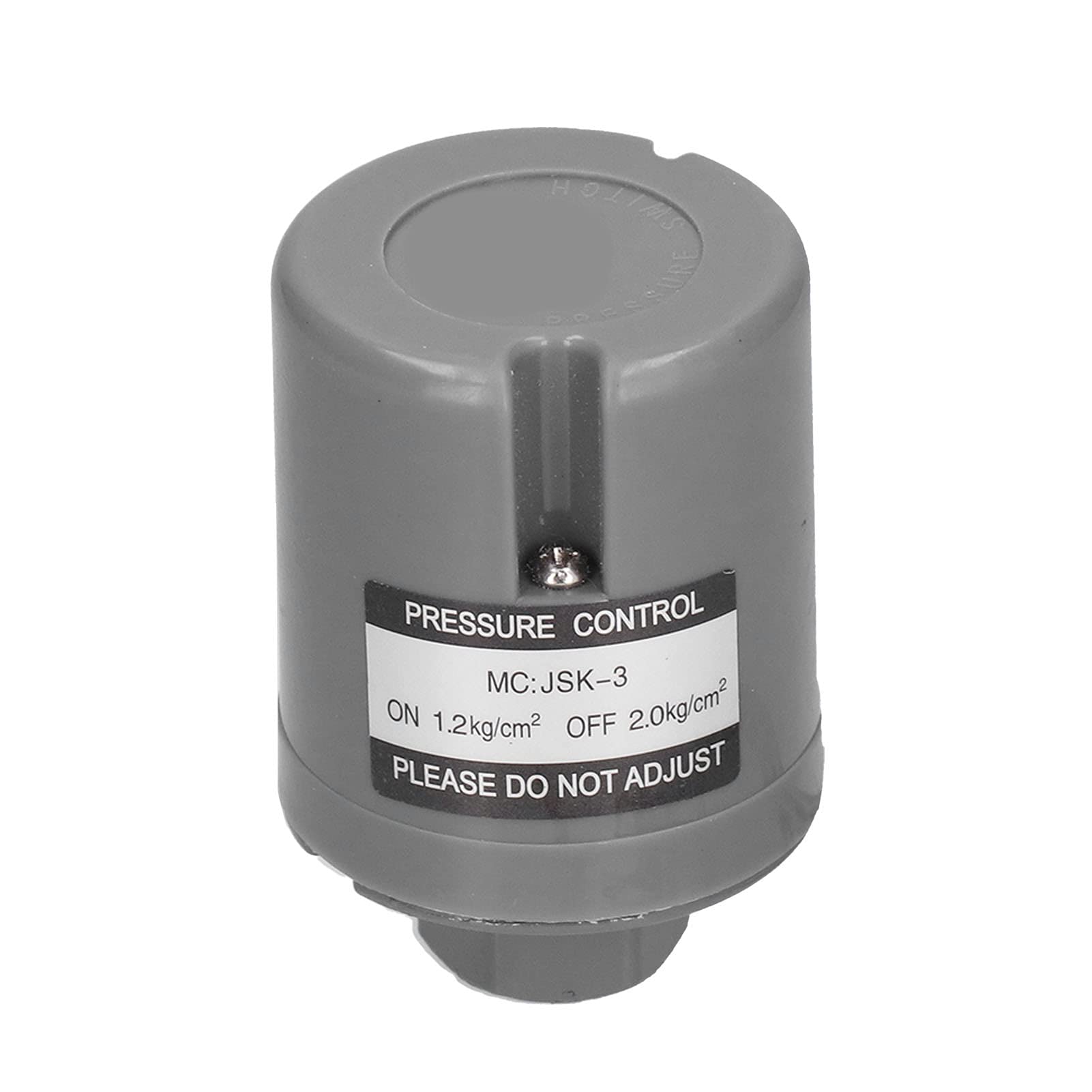 Water Pump Pressure Switch, Silver‑Zinc Alloy Portable 1.2‑2.0kg/cm² Low Consumption Automatic Flow Controller 3/8in Female Thread for Home for Shower