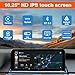 YEEHUNG 10.25 Inch Linux Screen for BMW X5 X6 E70 E71 (2010-2012) with 4PIN CIC System, Supports CarPlay and Android Auto Mirror Link