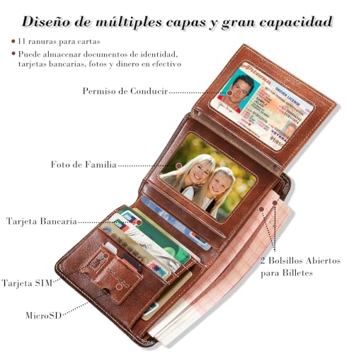 El Mejor Listado de Cartera de Curpiel que puedes comprar esta semana. 8 Imagen adicional