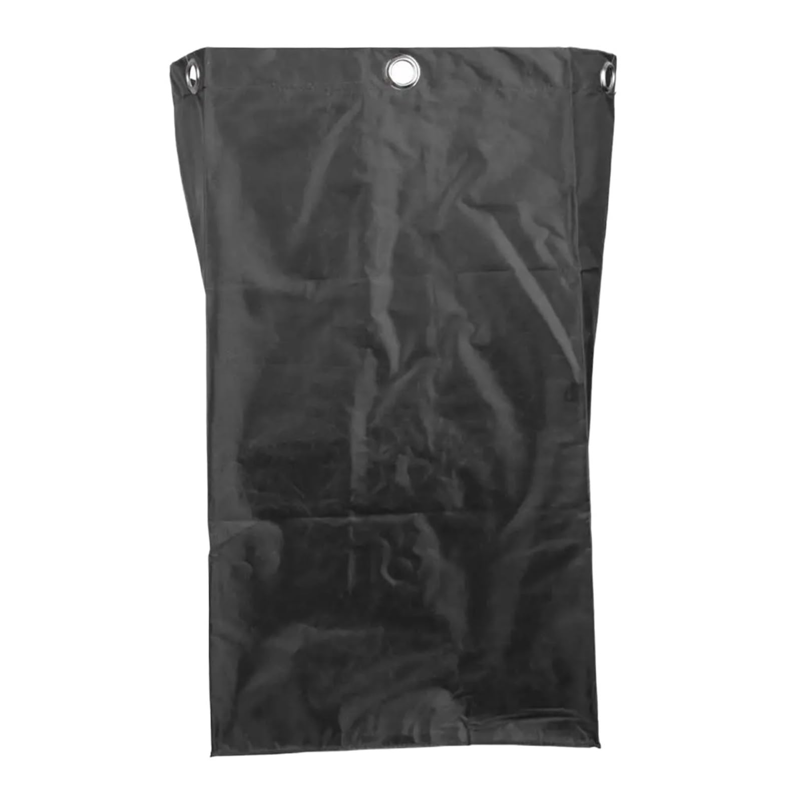 2pcs Black Oxford Replacement Bags for Janitorial Cleaning Carts - Waterproof & Durable