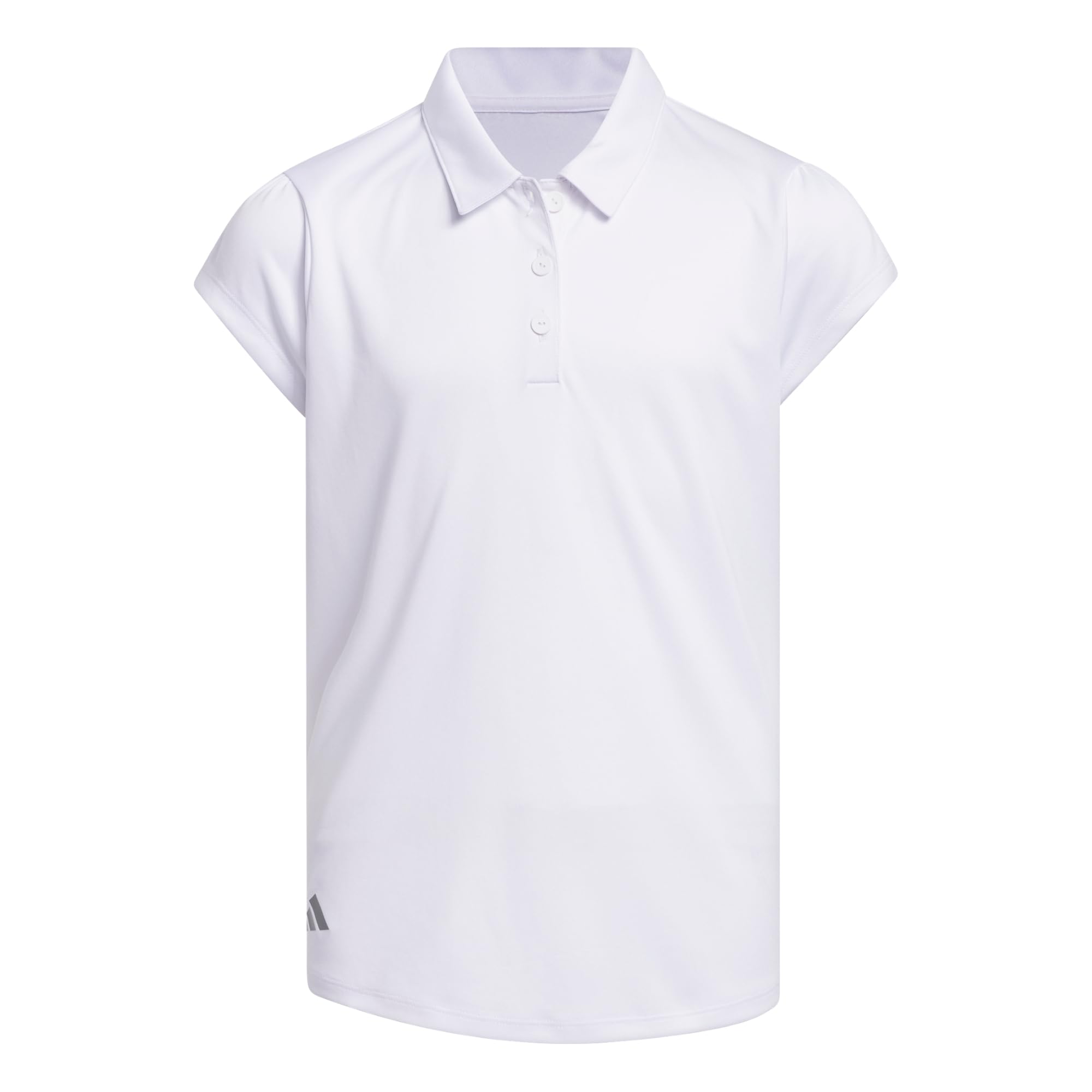 adidas Girl's Performance Polo Shirt Kids, White, 11-12 Years