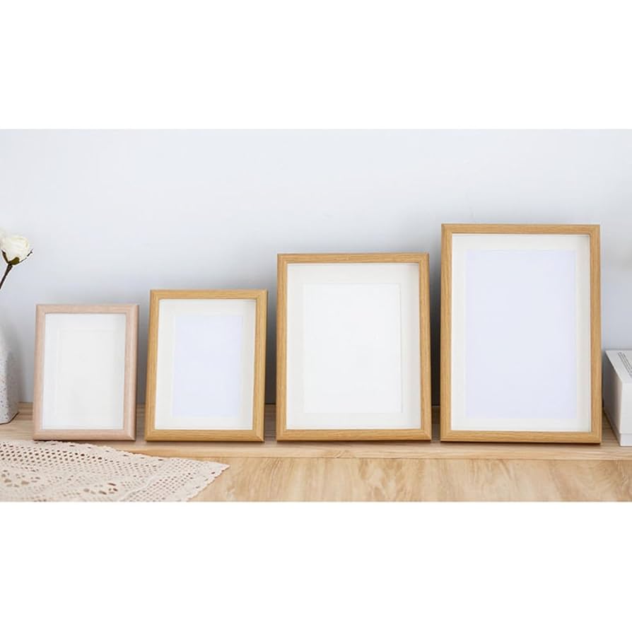 ポスター オークフレーム付き Amazon.co.jp: [XYJP] オーク無垢材 ナチュラルなポスター