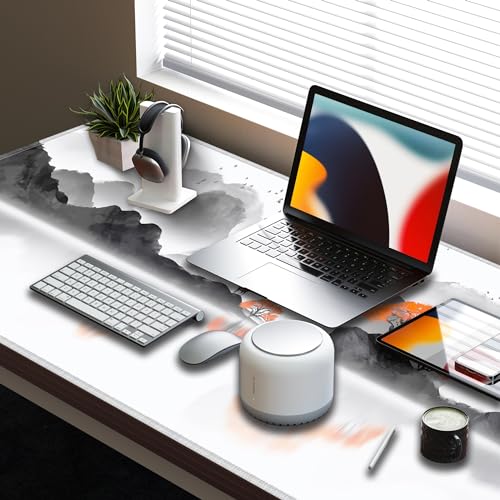 Tapis de bureau multifonction LL-COEUR grand format 120x60 cm et fluide - 4