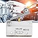 AUNMAS Pneumatic Roller Lever Switch, Aluminum Alloy Compact Design, Mechanical Valve Actuator for Industrial Automation