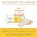 GiGi Microwave Wax Kit - All Purpose Honee Soft Wax Hair Removal Kit for Face & Body, Includes Wax, Strips, and Applicators, Easy At-Home Waxing, 1 Set