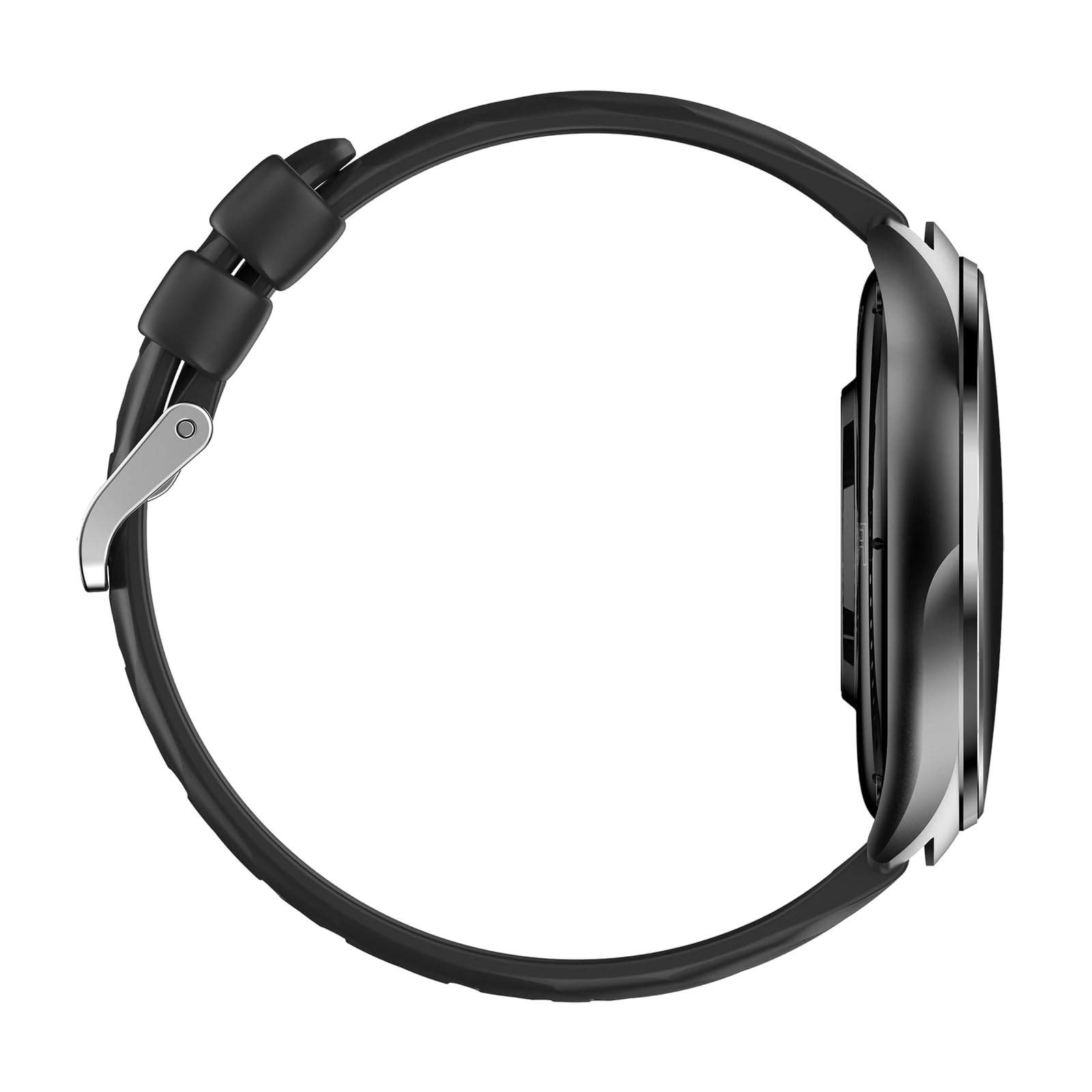 Knauermann PRO 4 EKG zegarek zdrowotny z funkcją telefonu – smartwatch w kolorze czarnym – puls, ciśnienie krwi, HRV, analiza snu – dla kobiet i mężczyzn – silikonowy pasek czarny