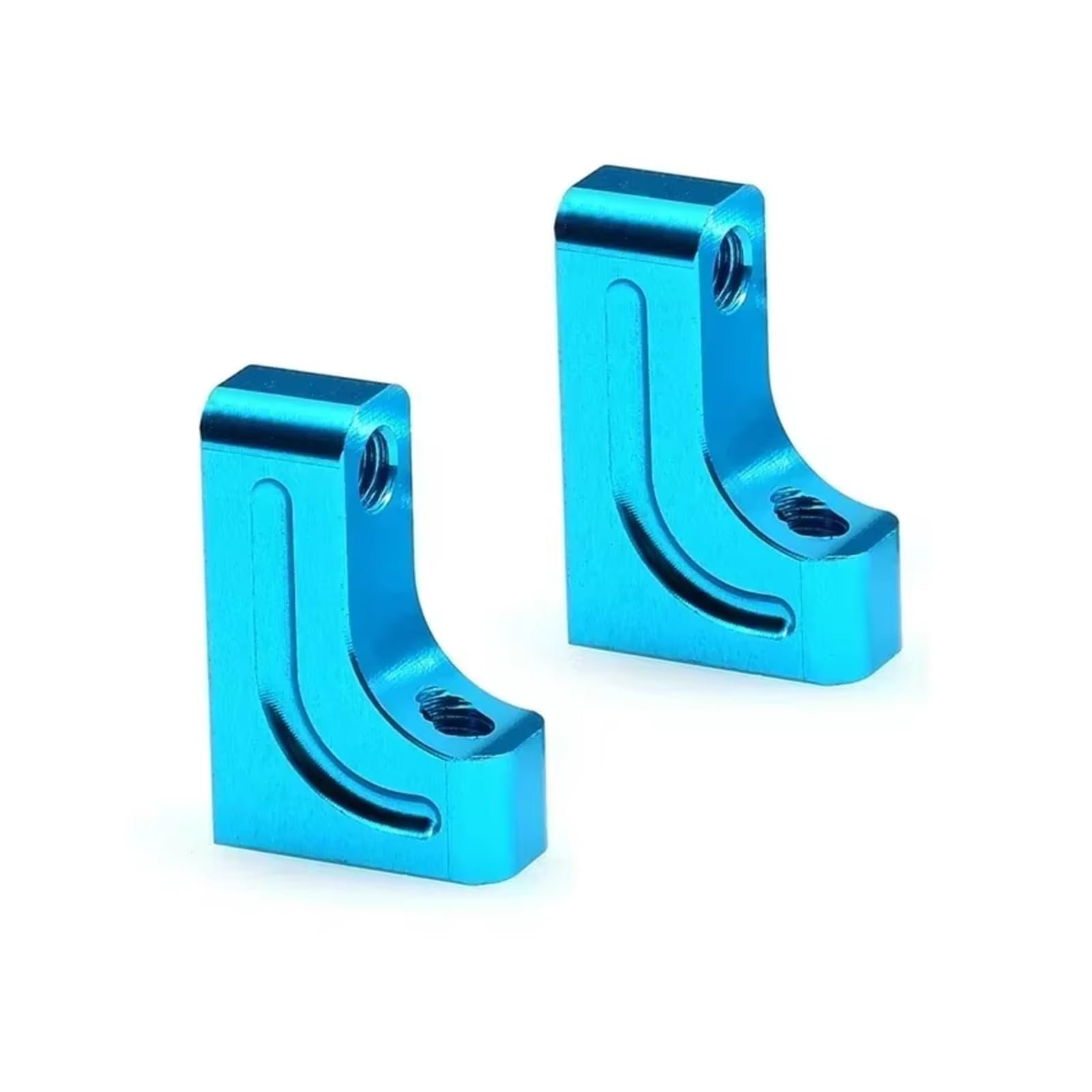 RC Car Accessories for Tamiya for TT-02 XV-01 TB-03 1/10 2Pcs Metal Servo Mount Servo Fixed Bracket Stand RC Car Upgrade Parts Replacement