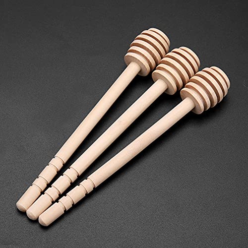 24Pcs Honey Spoon Stick, Mini Stick and for Wedding Party Honey Jar Dispensing Drizzle Honey (#2)