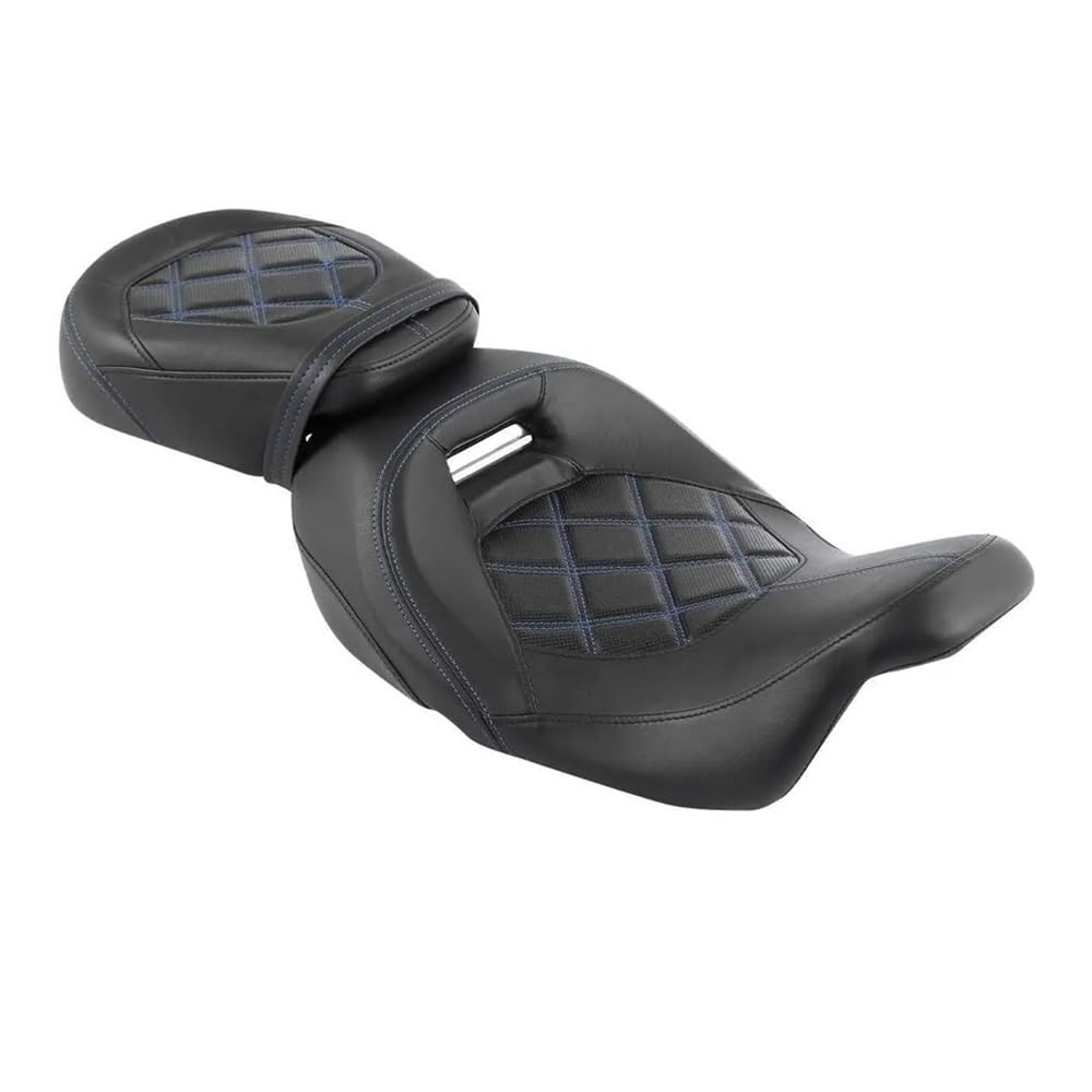 Asiento de motocicleta dos plazas de perfil bajo para Touring y Street Glide 2009-2023 5