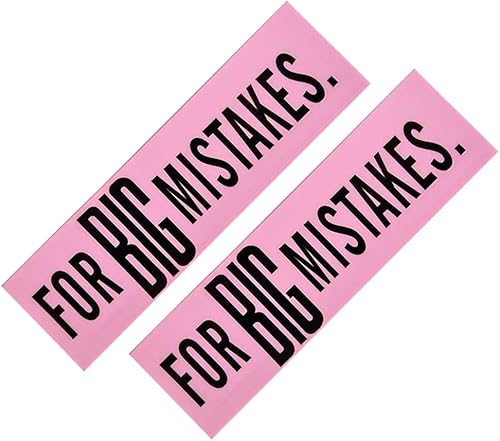 Miniatura 5 de Borrador Jumbo Big Mistake, suministros escolares, recuerdos de fiesta (paquete de 2)