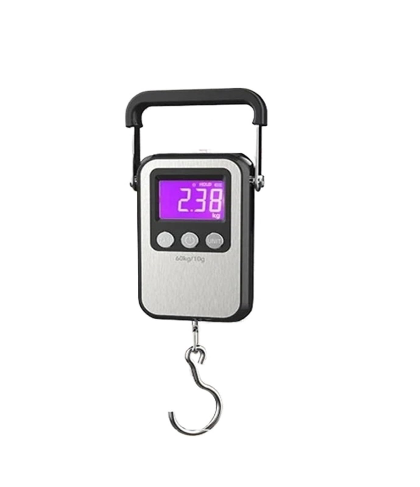 Waga bagażowa, 2 szt. 60 kg 10 g przenośna cyfrowa waga do bagażu elektroniczna z hakiem zawieszania LCD do walizki podróżnej z wagą