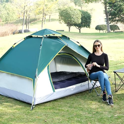 Carpa para camping SFKLYU para 3/4 personas impermeable miniatura 2