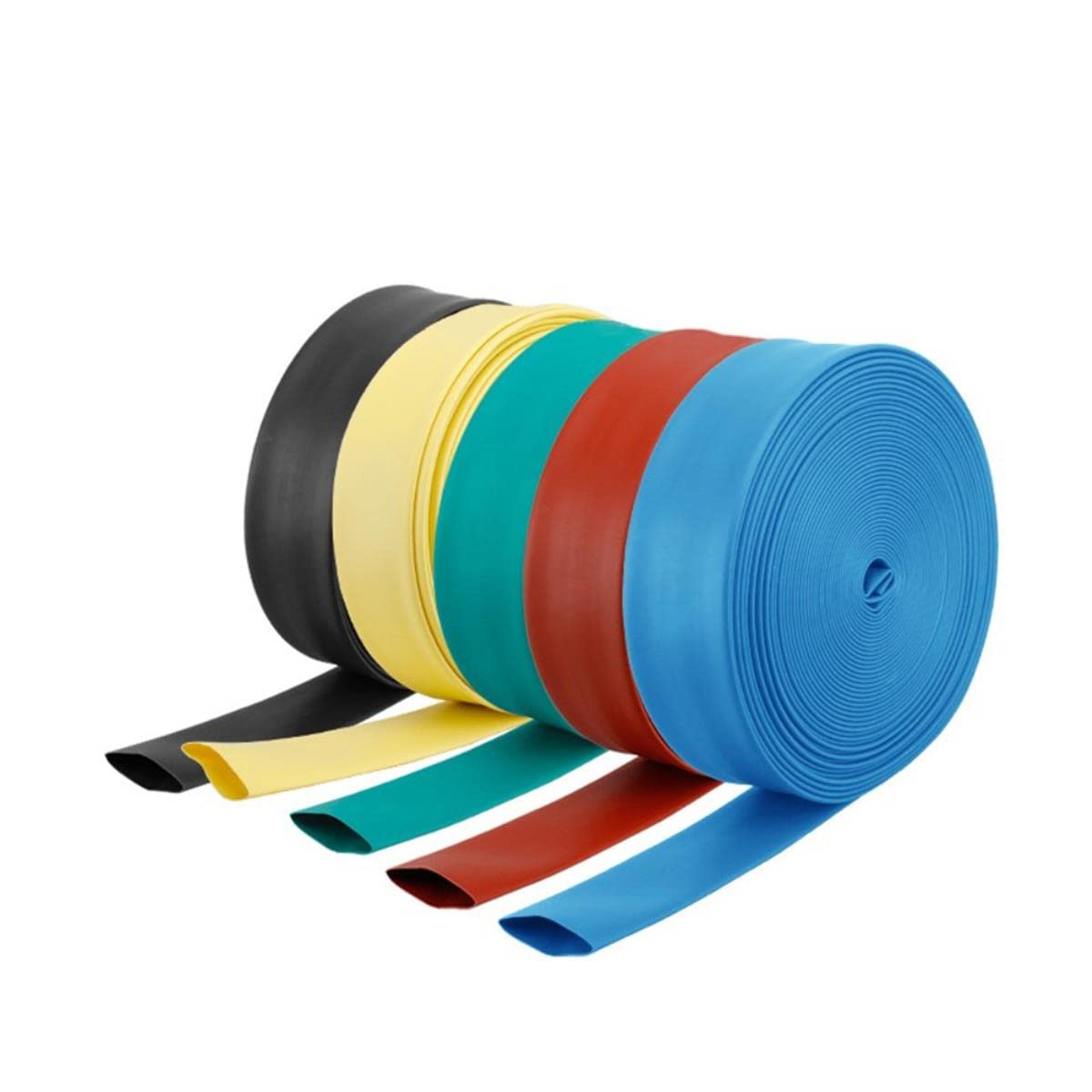 Set Tubo Termoretraibile Colorato Grande Trasparente 4:1 Con