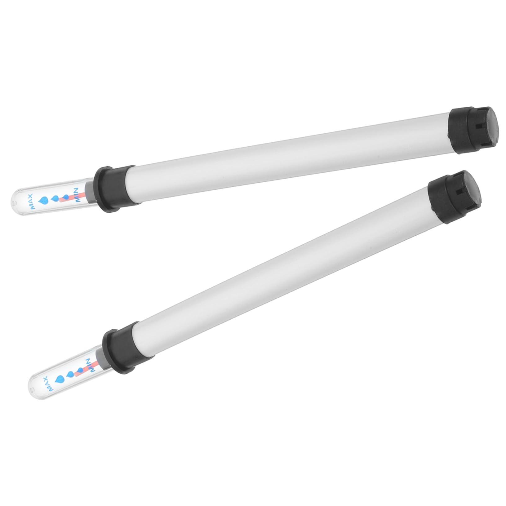 Indicateur de niveau d'eau blanc Galpada en plastique pour pot de fleurs lot de 2