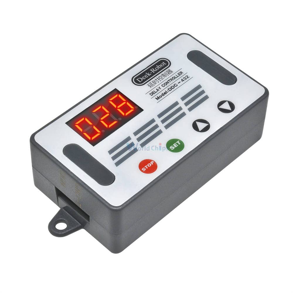 DC 530V Timer Delay Relay Module Dual MOS LED Digital Delay Cycle