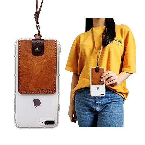 Porte-carte de crédit pour smartphone avec lanière contre la perte