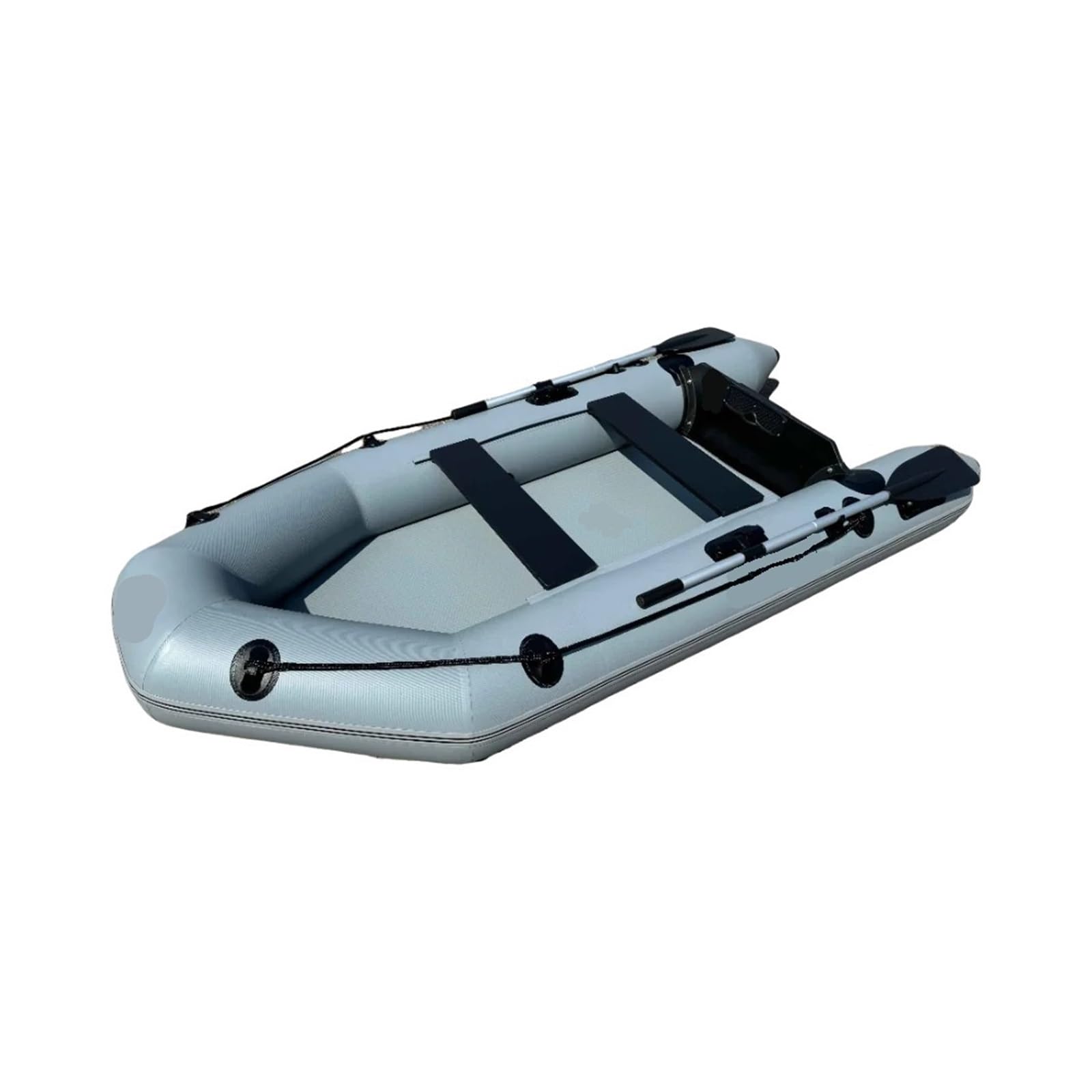 Barco Inflable de PVC 9,2 pies for Pesca, Surf, Kayak y Barcos Carreras, Asalto portátil for Deportes acuáticos al Aire Libre 3 a 4 Personas
