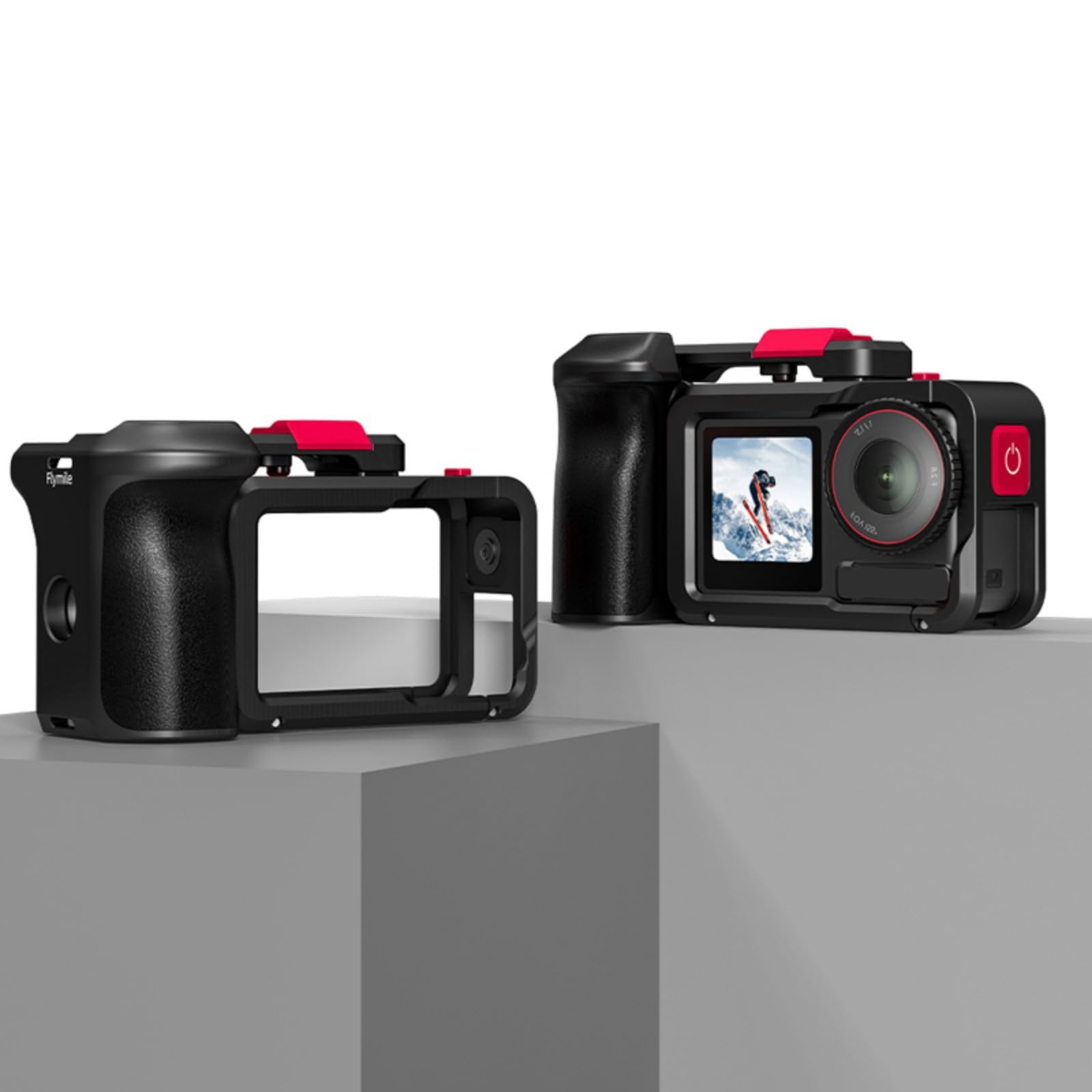 Impugnatura ergonomica con sgancio rapido per supporto Action
