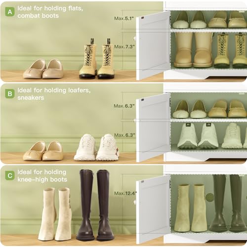 Shoe Bench with Lift Top Storage for Entryway - Image 6