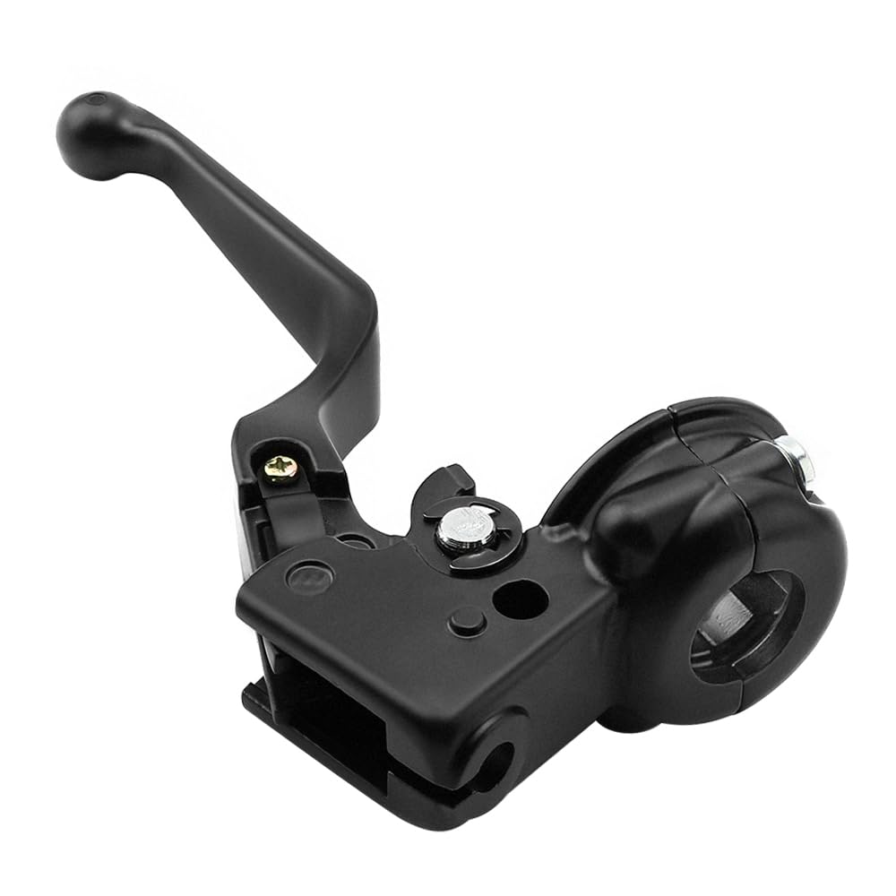 Levier d'embrayage et support de montage pour Harley Davidson Sportster 883 1200 Softail Dyna Electra Glide Road King Fat Boy Night Train Street Bob (Noir)