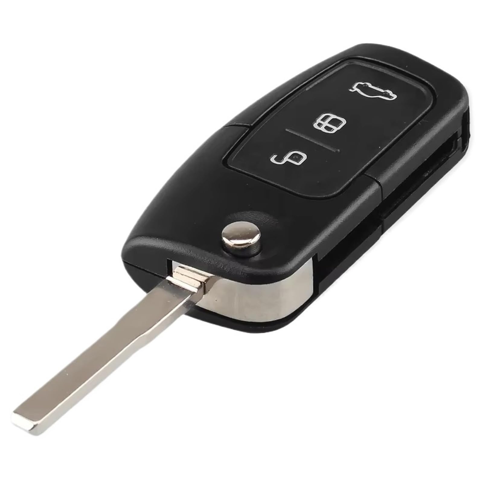Compatibile Con Ford Per S-MAX Per Galaxy 2006 2007 2008 2009 2010 3 Bottoni Di Vibrazione Pieghevole Chiave Dell'automobile Borsette Copertura A Distanza(HU101)