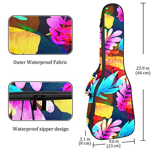 Housse pour ukulélé – Feuille tropicale de 10 mm d’épaisseur – Rembourrage en éponge de 53,3 cm – Avec sangles réglables… - Les Beatles, Paul McCartney, John Lennon, RIngo Starr, George Harrison Housse pour ukulélé - Feuille tropicale de 10 mm d'épaisseur - Rembourrage en éponge de 53,3 cm - Avec sangles réglables… – Image 5