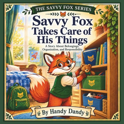 Savvy Fox Takes Care of His Things: A Story About Belongings, Organization, and Responsibility image 2