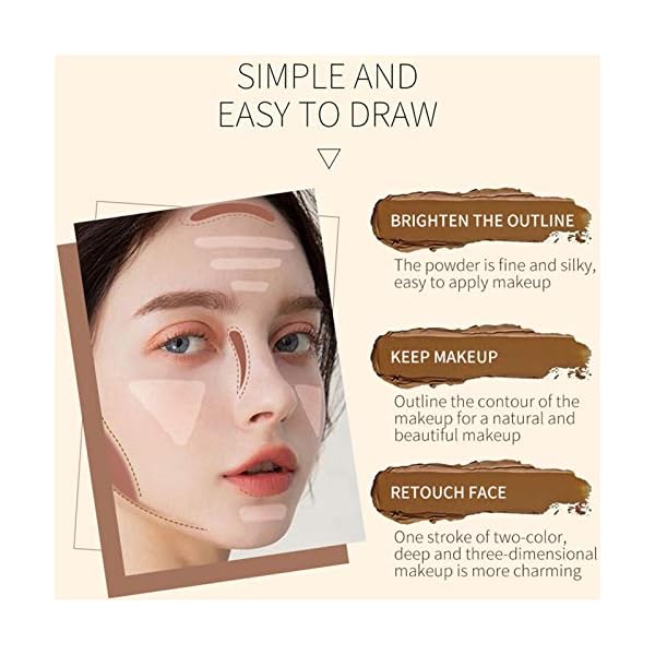 ONLYOILY-Contour-StickConcealer-Contour-Highlighter-StickCruelty-Free-Makeupdouble-end-face-make-up-concealer-contouring-sticks-cream-Waterproof-Professional-Makeup-Cream-Contour-Stick-01 ONLYOILY Double-End Contour Highlighter Stick, Face Contour Makeup Contouring Sticks Cream Concealer (1)
