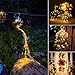 Luces Solares LED Exterior Jardin, 2 Pack Guirnaldas Luces Exterior Solar 2×12M...