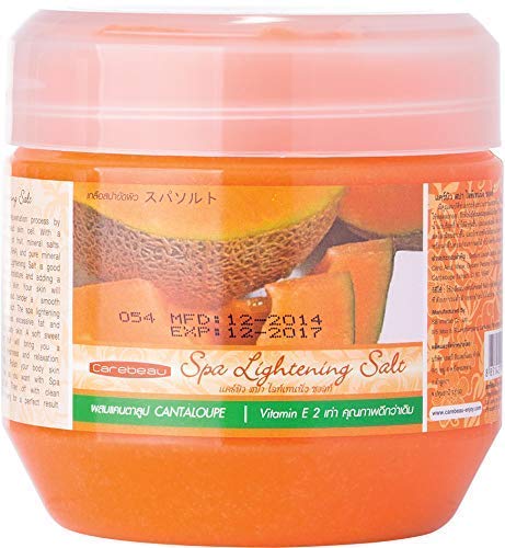 Carebeau Spa Salt Lightening Body Scrub 700g (CANTALOUPE)