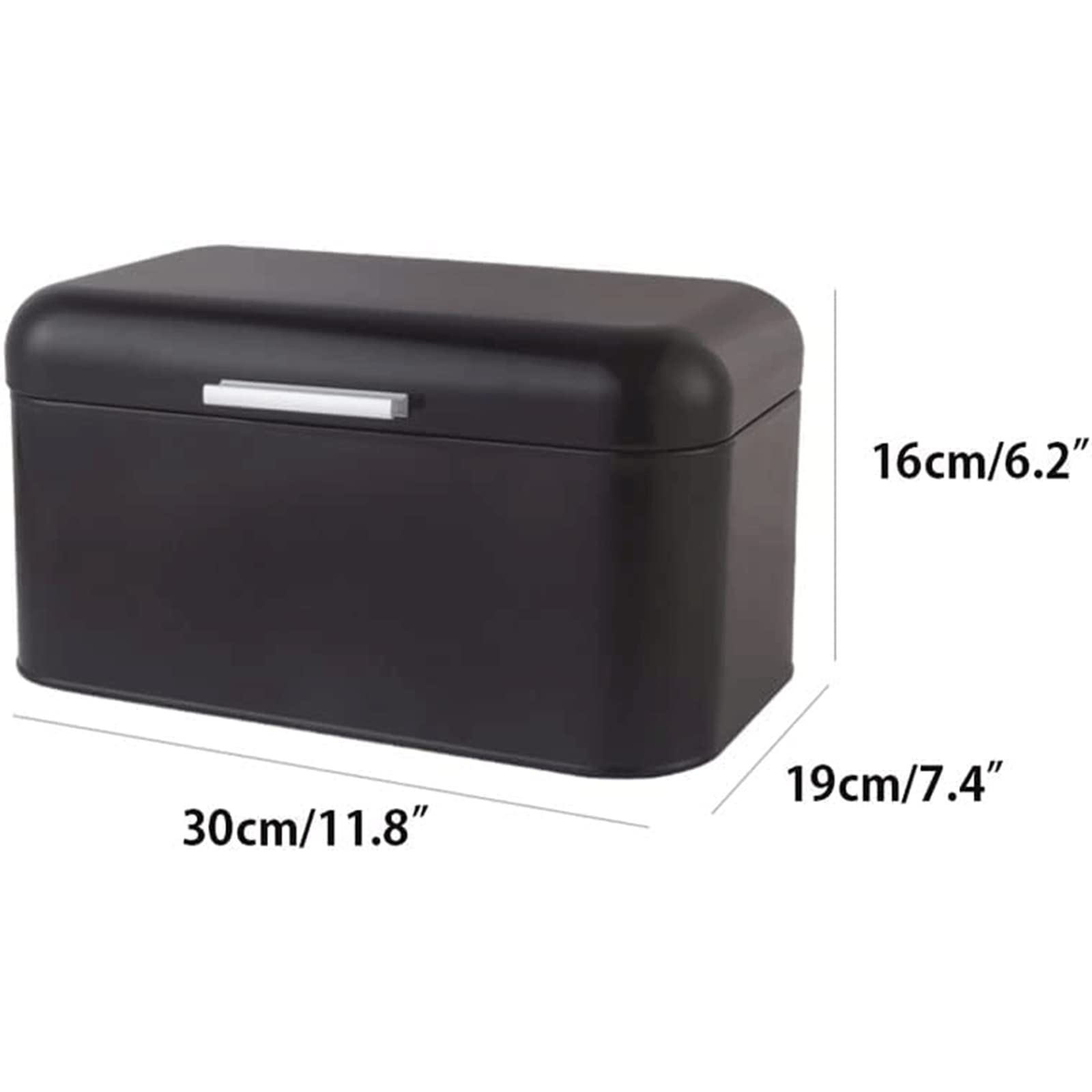 Panera de Metal, Caja de Pan de Gran Capacidad con Tapa, Soporte para Pan para encimera de Cocina, contenedor de Almacenamiento de Pan de Hierro Saludable (Rosa)