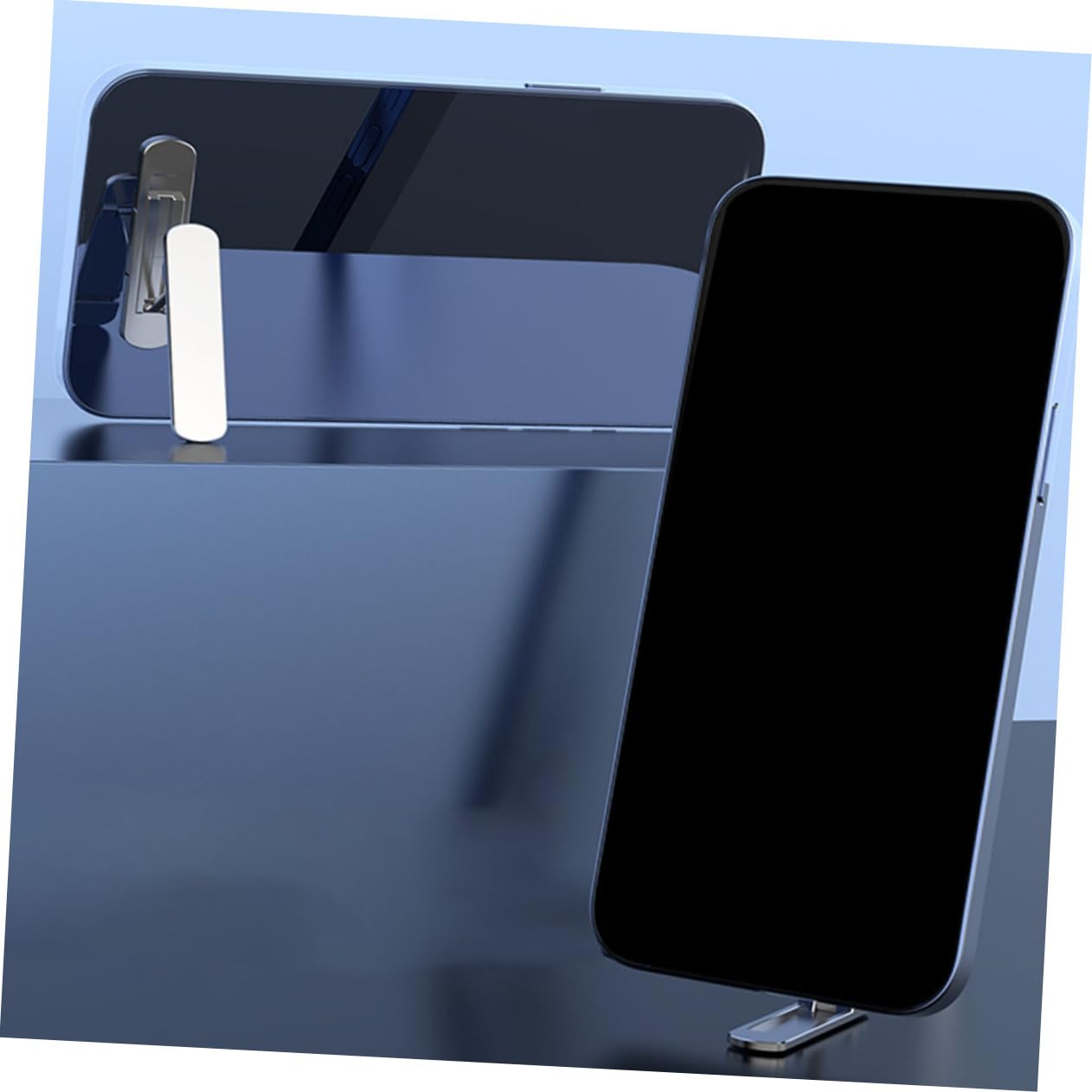 UKCOCO 5pezzi Supporto Per Cellulare Rotante Supporto Invisibile Per Smartphone Per Guardare Film e Videochiamate Senza Occupate