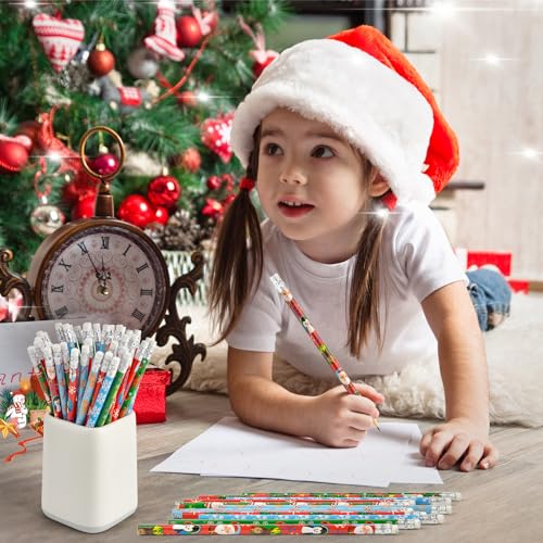 Lápices Zuazaor 300 unidades navideños con borrador miniatura 3