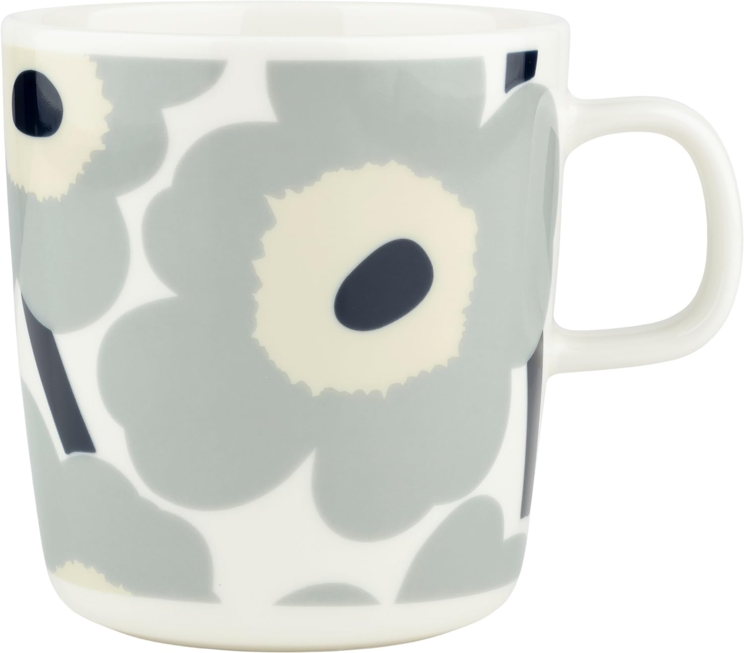 Amazon.com: MARIMEKKO Oiva/Unikko Mug 4 DL - White, Light