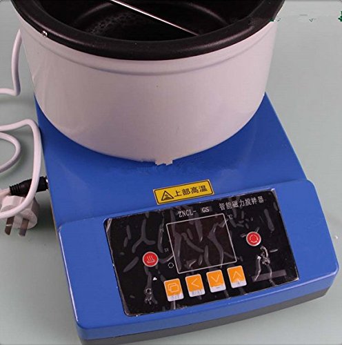 GOWE Agitador magnético del laboratorio de la exhibición de Digitale con el baño de agua de calefacción