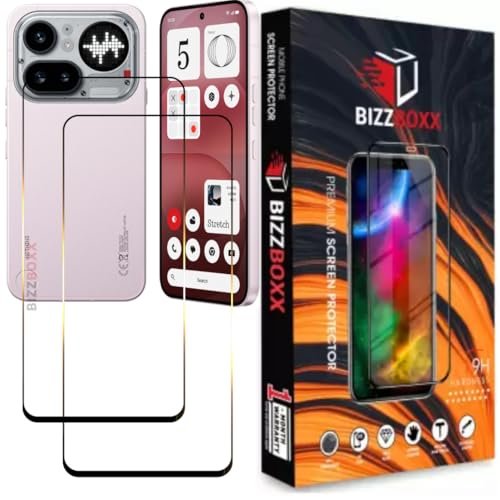 Image of Screen Guard For Nothing Phone 4a Pro Tempered Glass Screen Protector Guard - HD Clarity, Anti-Fingerprint Temper Guard (For Nothing 4a Pro - 6.83 inch) With Installation Kit - Pack of 2