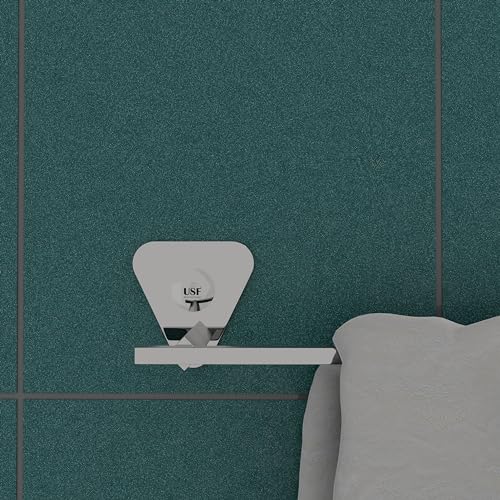 Image of USF Pyramid 24 Inch Towel Rod for Bathroom, Wall Mounted Towel Bar for Washarea, Stainless Steel Holder for Towels and Cloth, Chrome Finish, 3Years Warranty