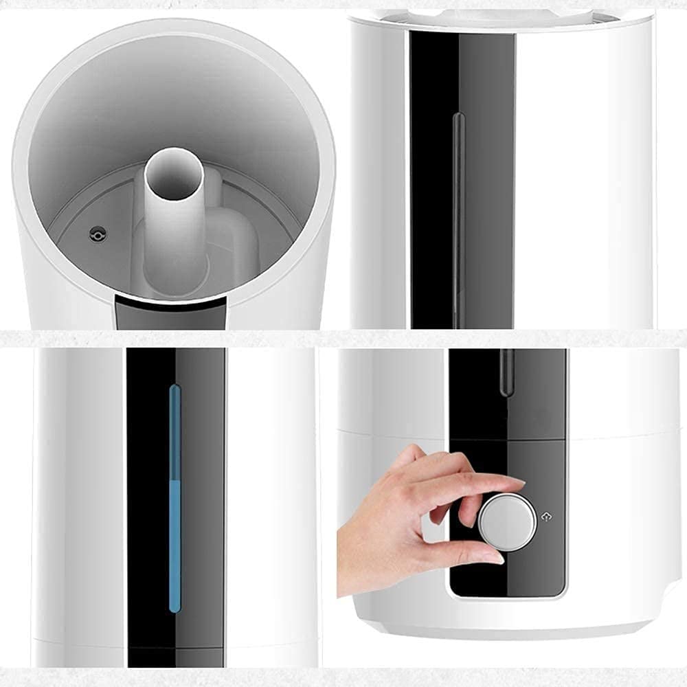 Umidificatore per Camera da Letto qualità Premium capacità 15 Litri Ampia Stanza Nebbia Fredda Umidostato Umidificatore Silenzioso Cameretta per Bambini Casa Soggiorno