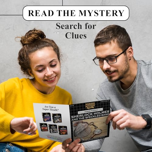 Rompecabezas Clásico de Misterio Sherlock Holmes, 1000 Piezas miniatura 5