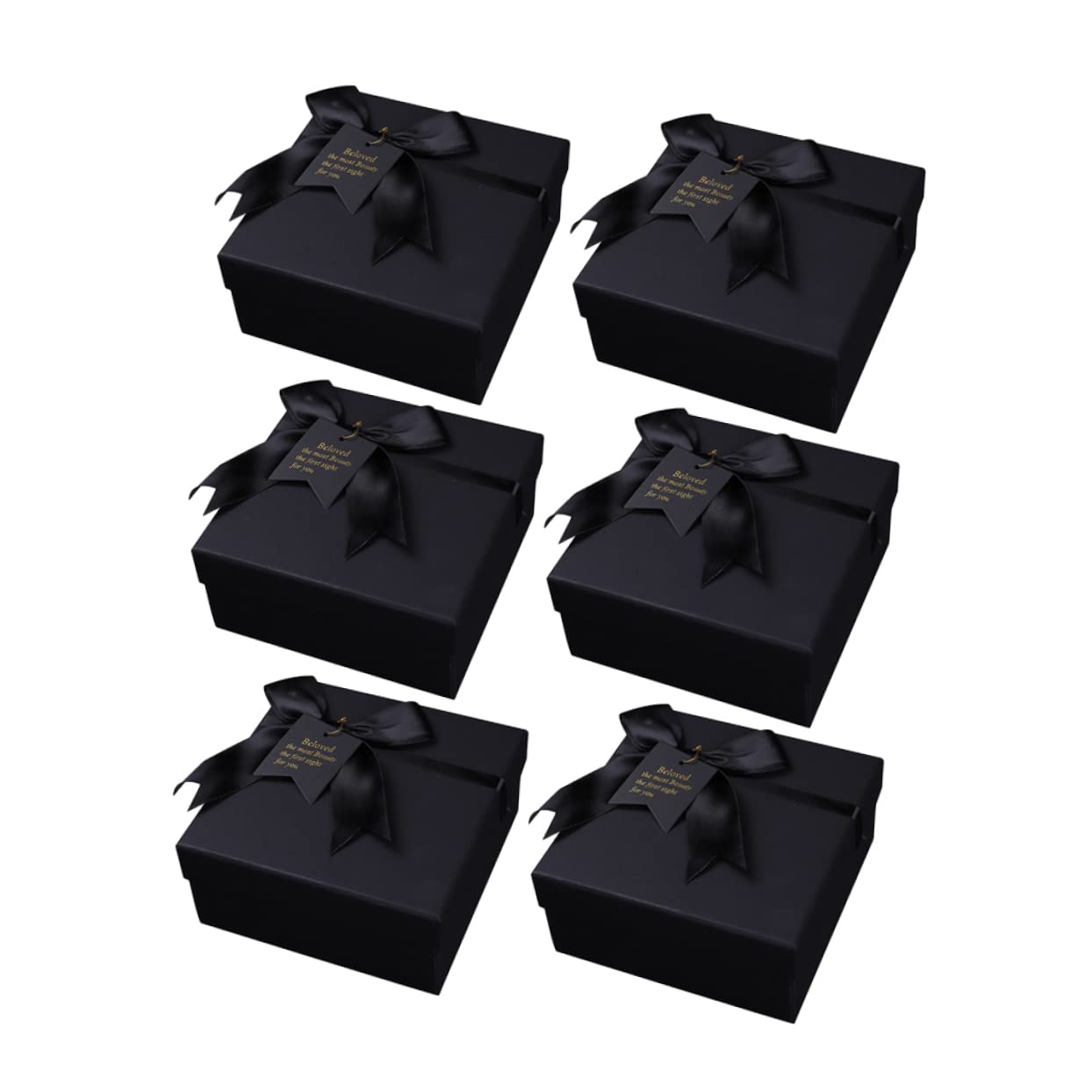 Healeved Papier Box Set Elegante Luxus Bowknot Verpackung Boxen für Schmuck Candy