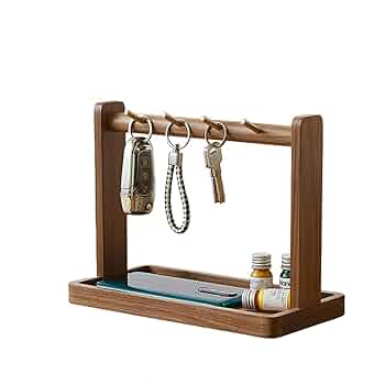 アクセサリー 胡桃の木製キースタンド 玄関 小物入れ 楽天市場】鍵置き アクセサリースタンド 鍵スタンド 木製 鍵収納
