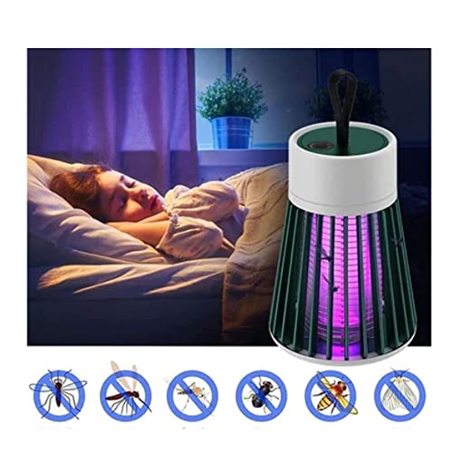 Luminaria Mata Mosquito Repelente Eletrico Armadilha Luz Ultravioleta Choque Lampada Inseto Pernilon