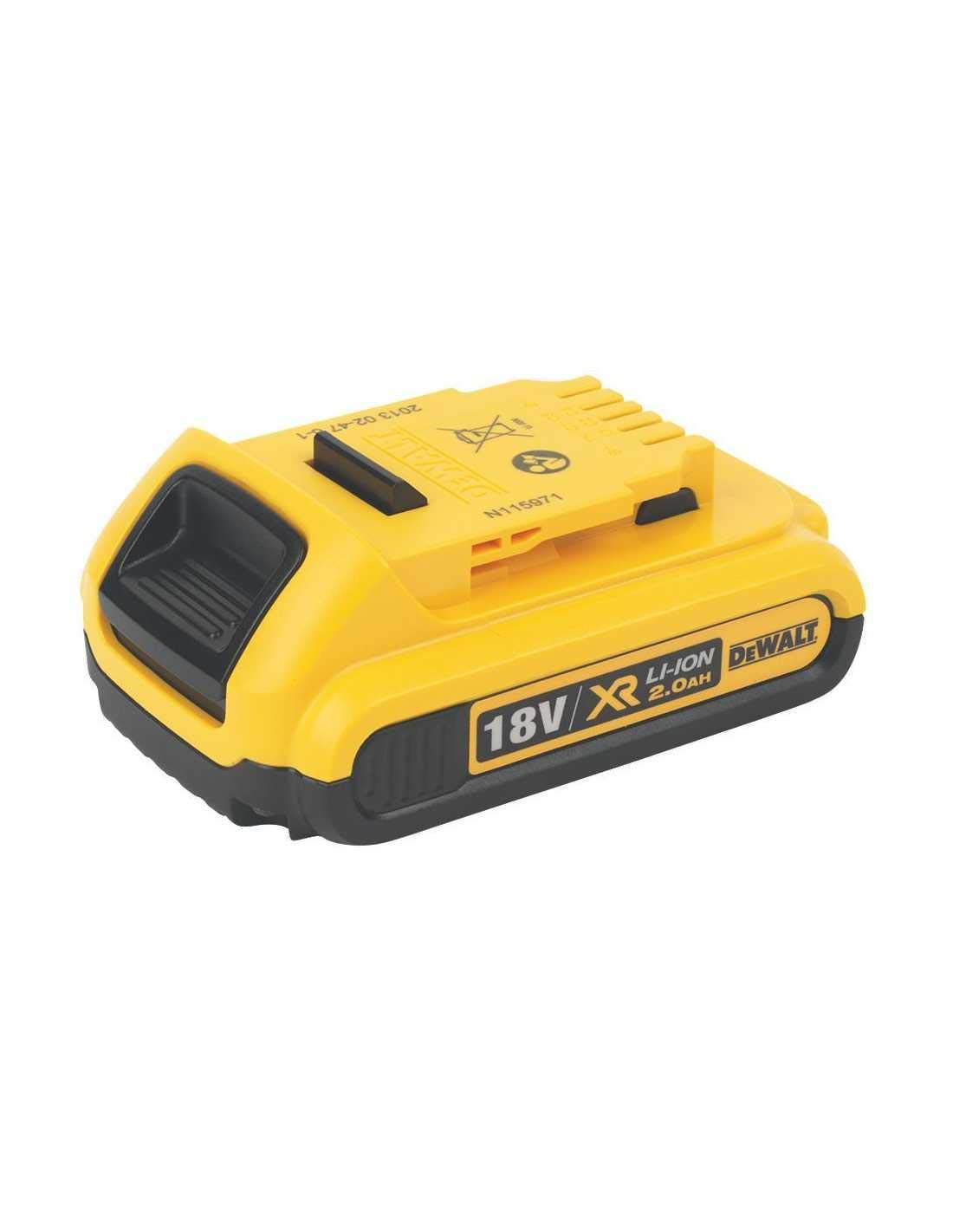 DeWALT Kit DWK201 Perceuse à Percussion DCD796 Scie Circulaire DCS391 2 Batteries 2,0 Ah Chargeur TSTAK VI