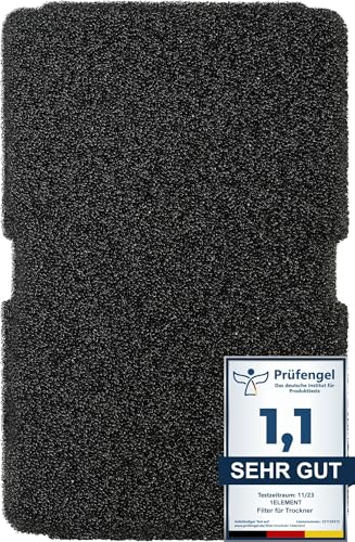 1E 1 Filter für Beko Trockner 2964840100 – Ersatz für Wärmepumpentrockner & Kondenstrockner – Kompatibel mit Grundig, Blomberg, Elektra Bregenz – Flusensieb Filterschaum