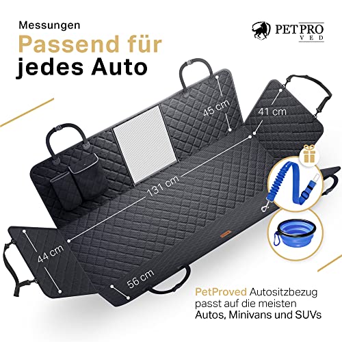 Hundedecke für das Auto von PetProved – Rückbank Hundedecke