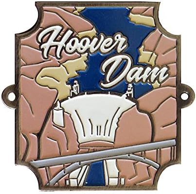 Hoover Dam Hiking Stick Medallion