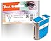 Produktbild Peach Tintenpatrone cyan kompatibel zu HP No. 72, C9398A